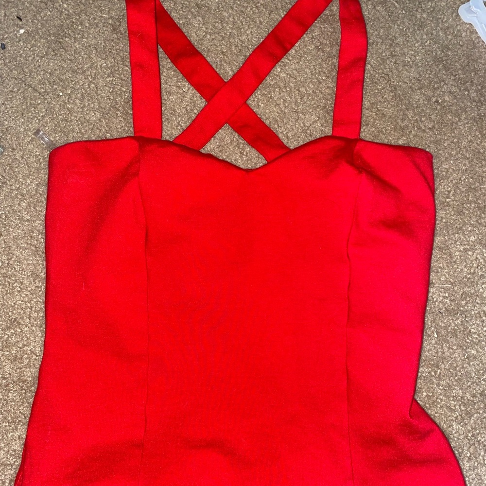 Red pin up top